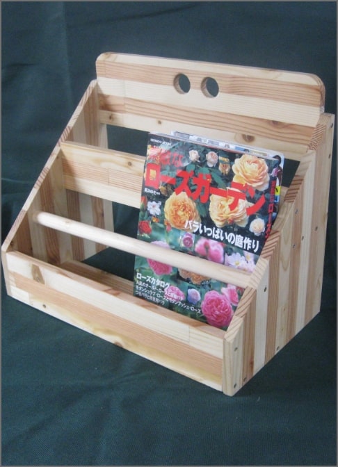 ④マガジンラック 完成写真